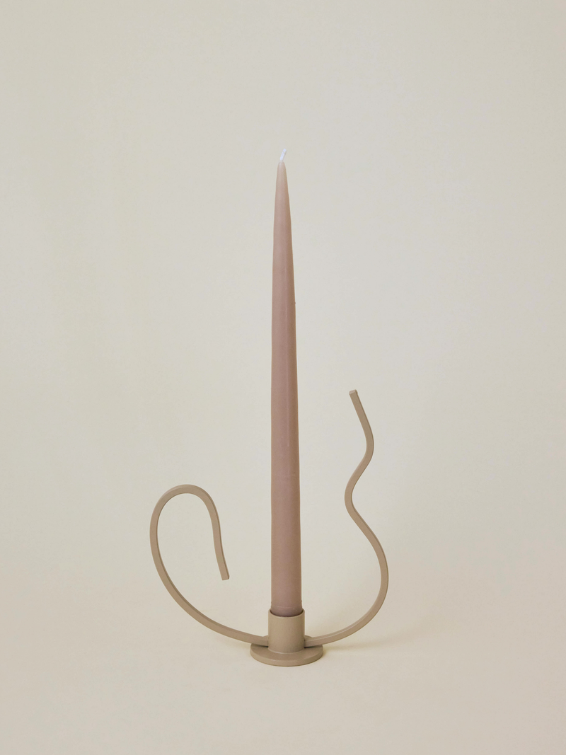 Presidio Candle Holder - Cashmere