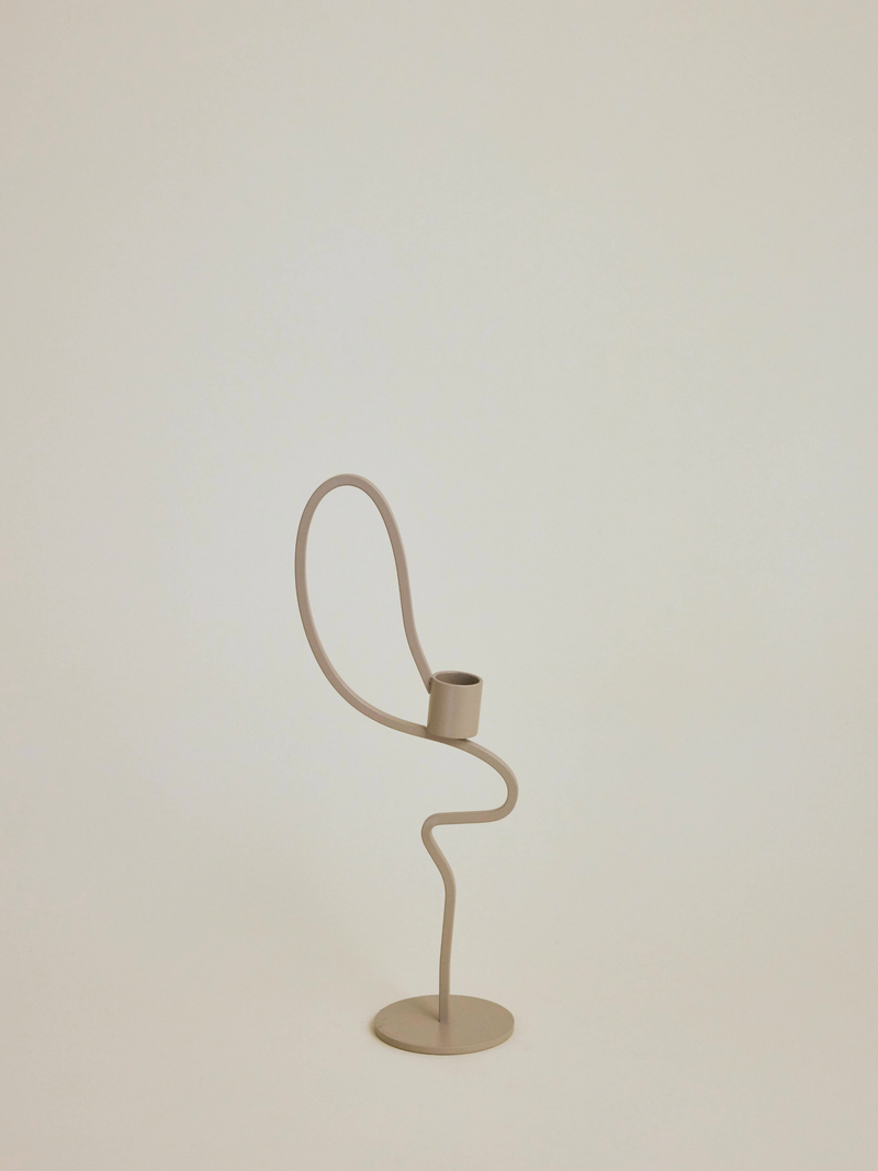 Presidio Candle Holder - Cashmere