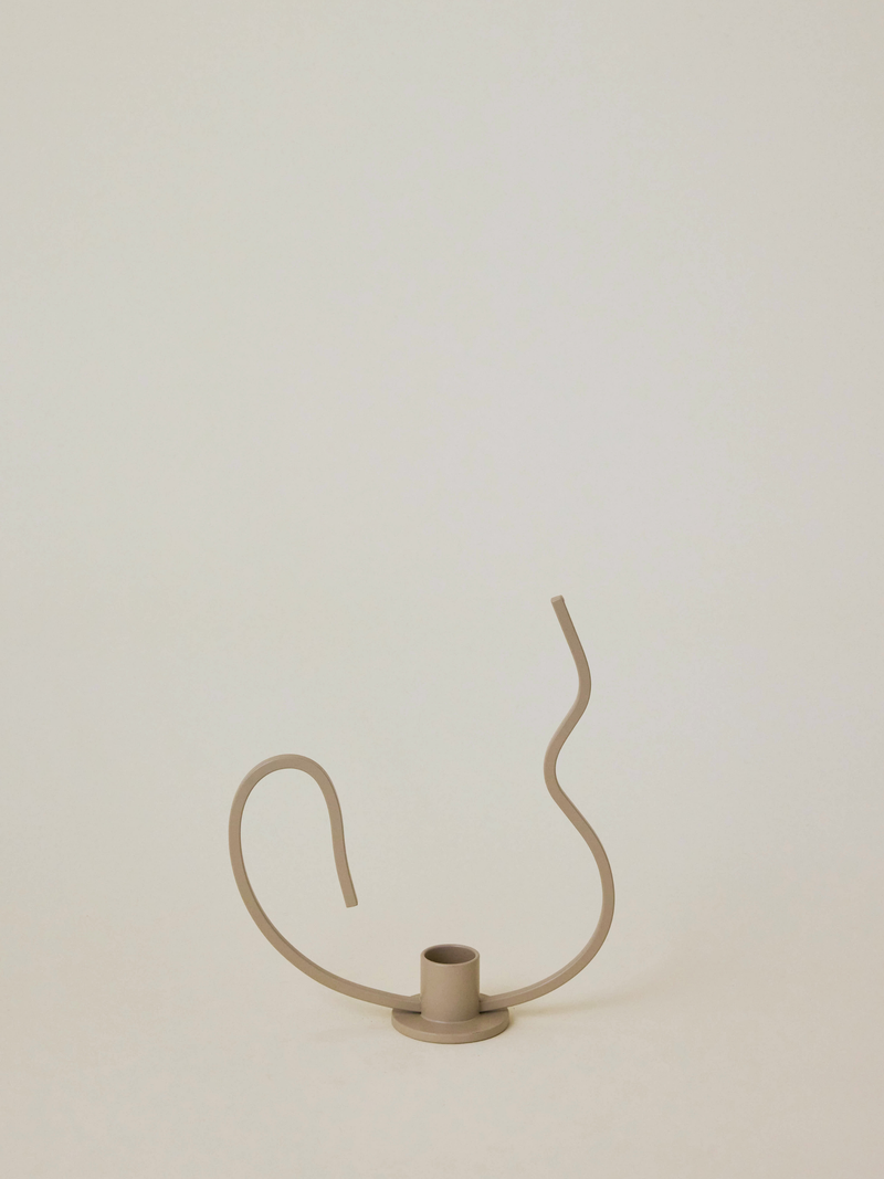 Presidio Candle Holder - Cashmere