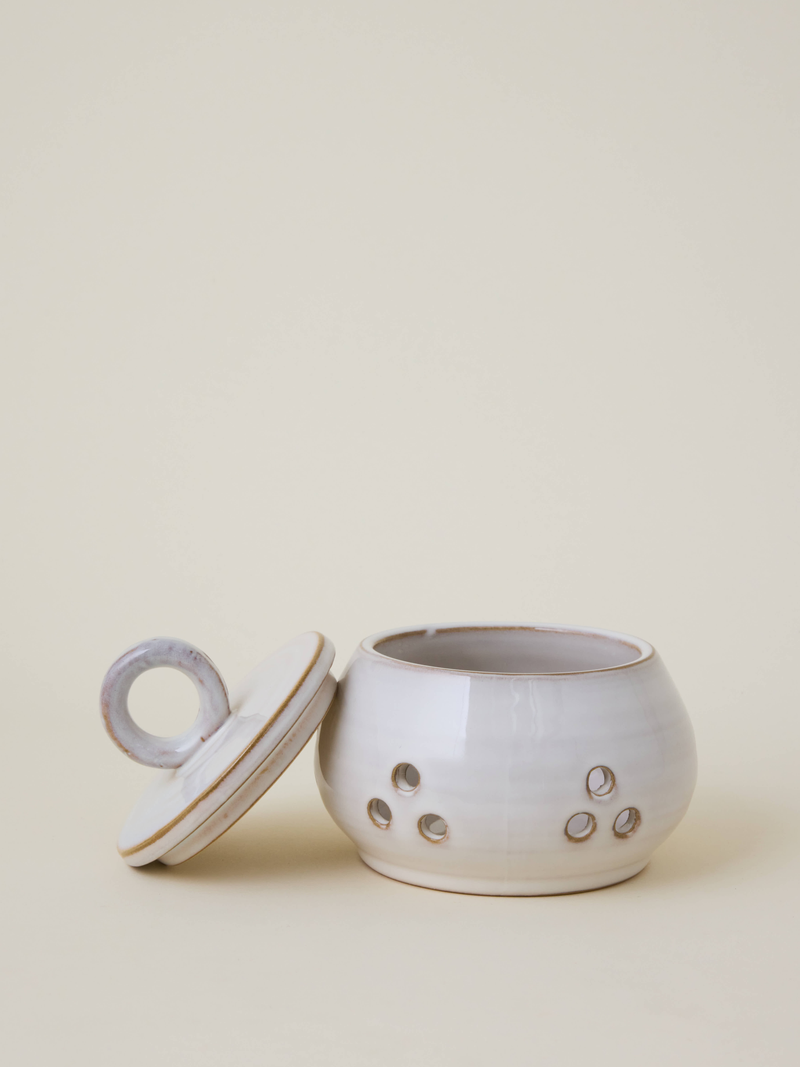 Stoneware Garlic Keeper
