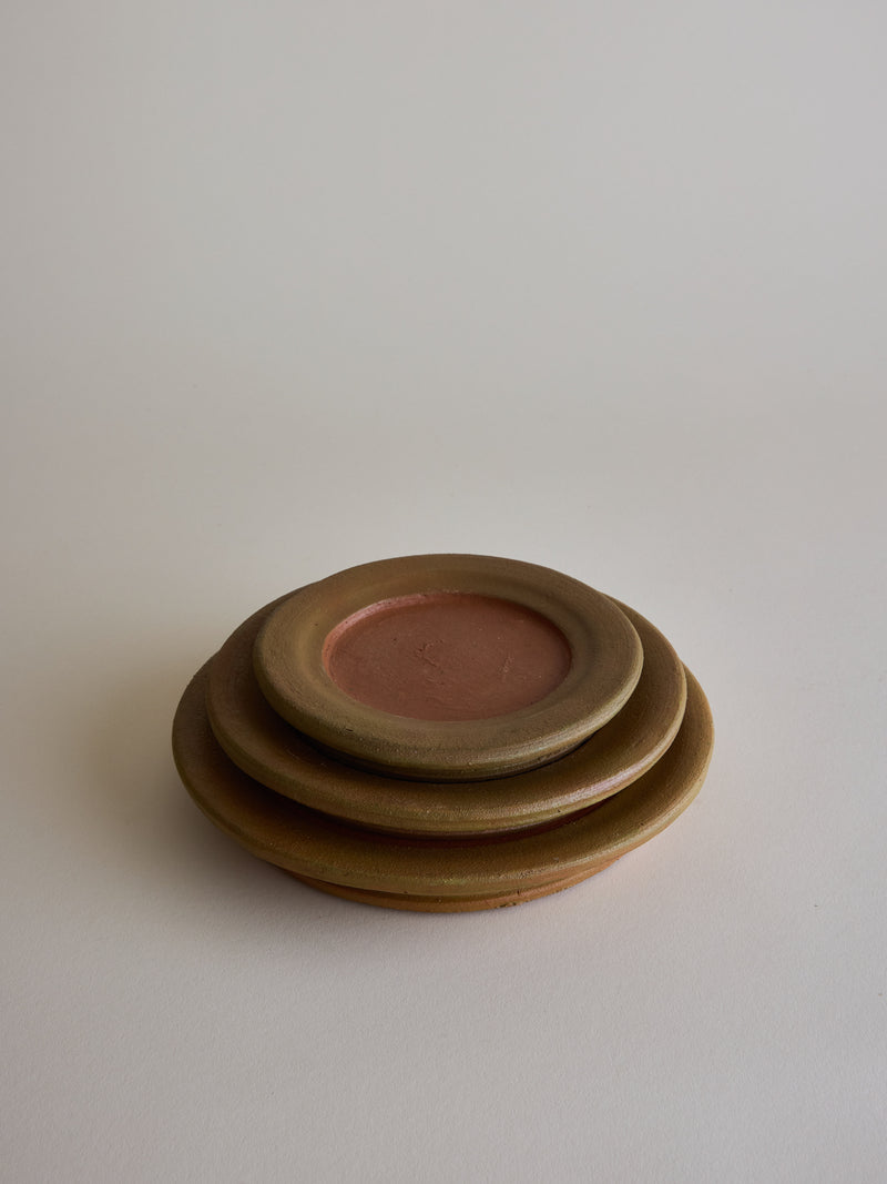 Aged Terracotta Saucer