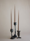 Bronze Poppy Candle Holder