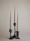 Bronze Poppy Candle Holder