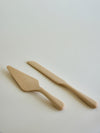 Calista Cake Server Set