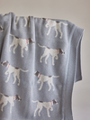 Baby Blanket with Dogs