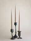 Bronze Poppy Candle Holder