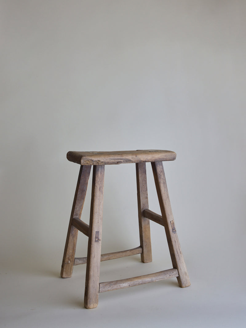 Found Square Stool