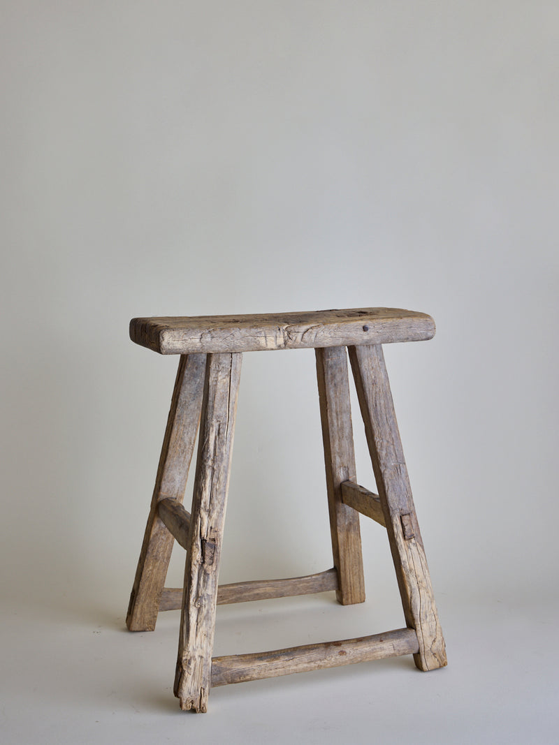 Found Square Stool