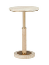 Ganda Travertine Side Table