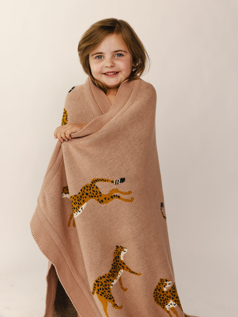 Cheetah Throw
