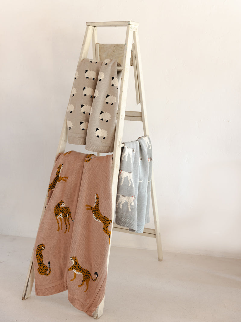 Baby Blanket with Dogs