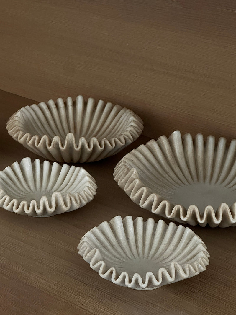 Serene Marble Bowl