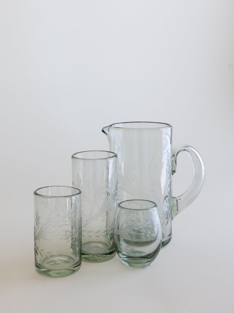 Etched Pitcher