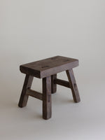 Petite Found Square Stool