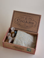 Mum and Dad Mice in Cigar Box