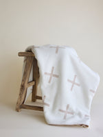 Cross Knit Throw