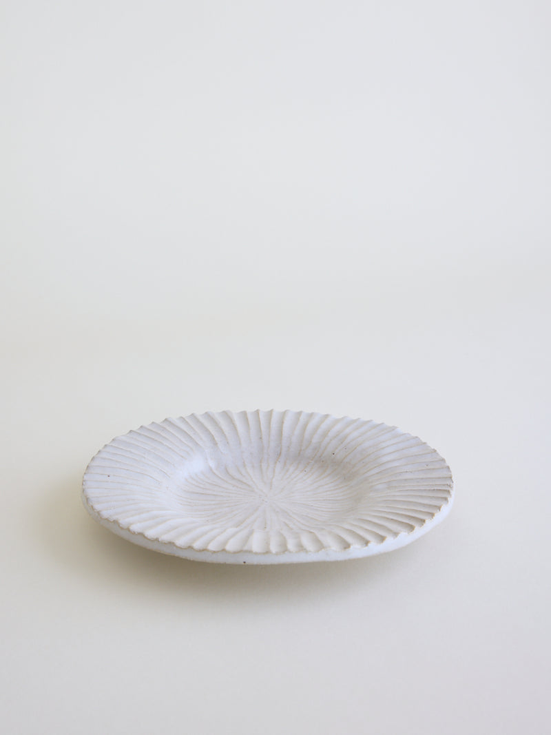 Sunburst Carved Tray