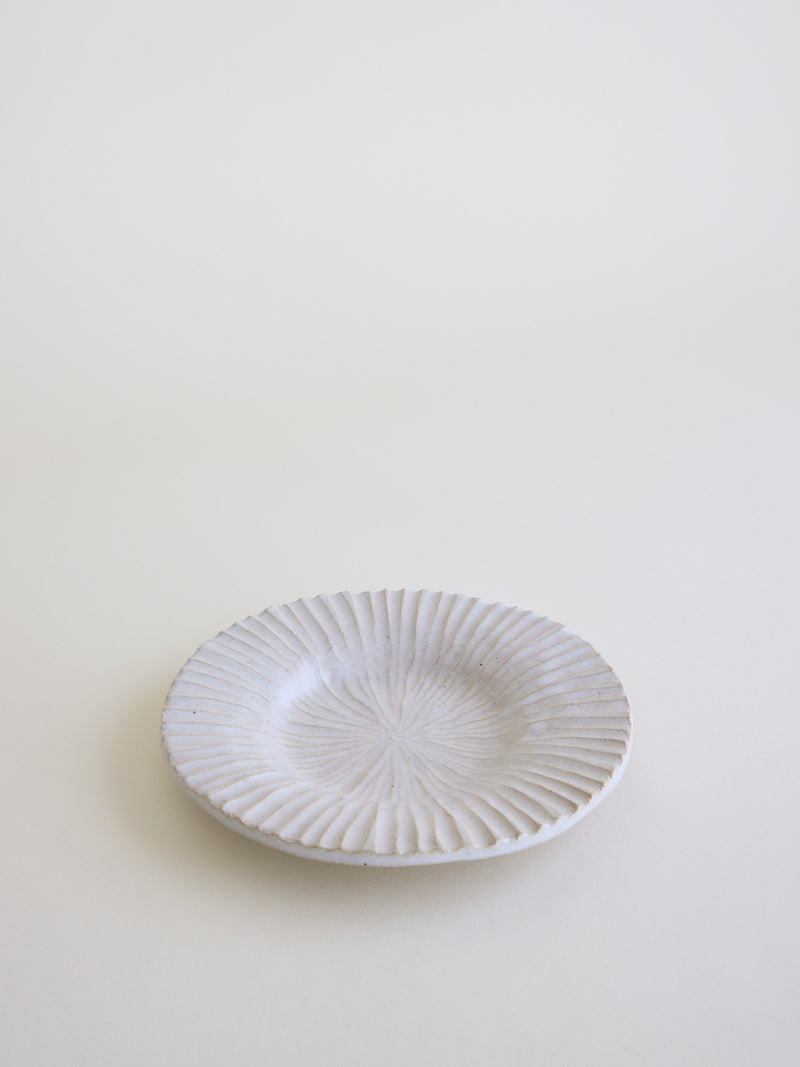 Sunburst Carved Tray