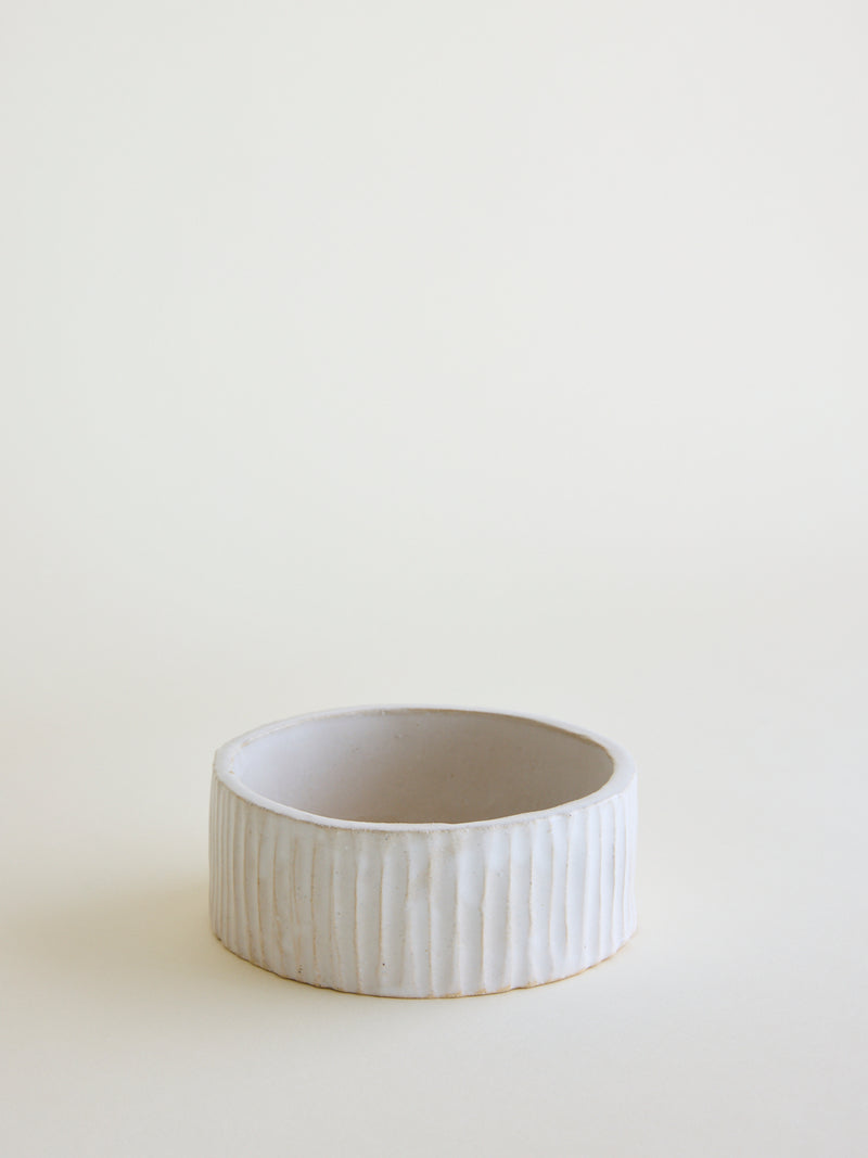 Ribbed Serving Bowls