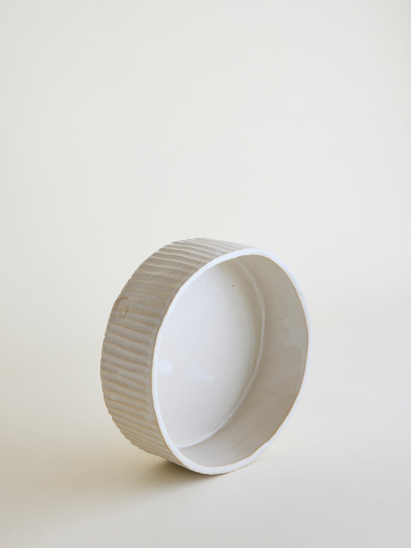Ribbed Serving Bowls