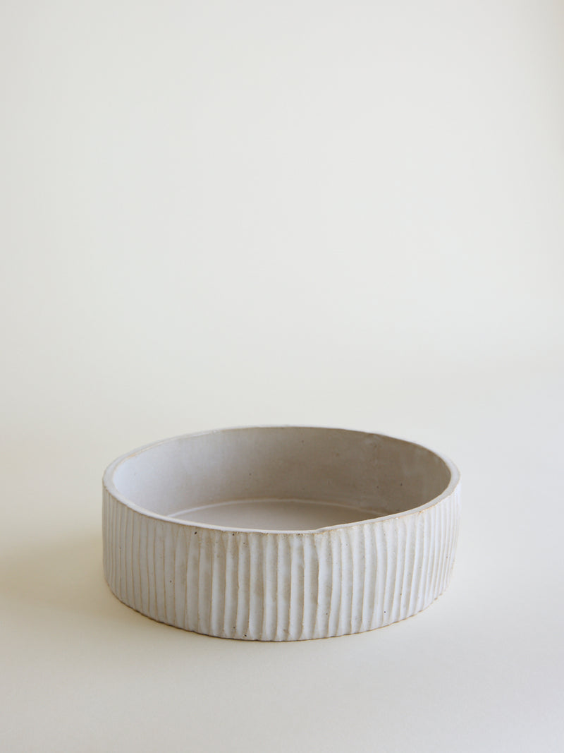 Ribbed Serving Bowls