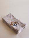 Floral Embroidery Napkin Set