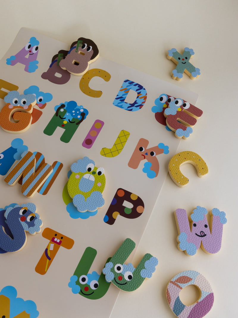 Alphabet Bath Stickers