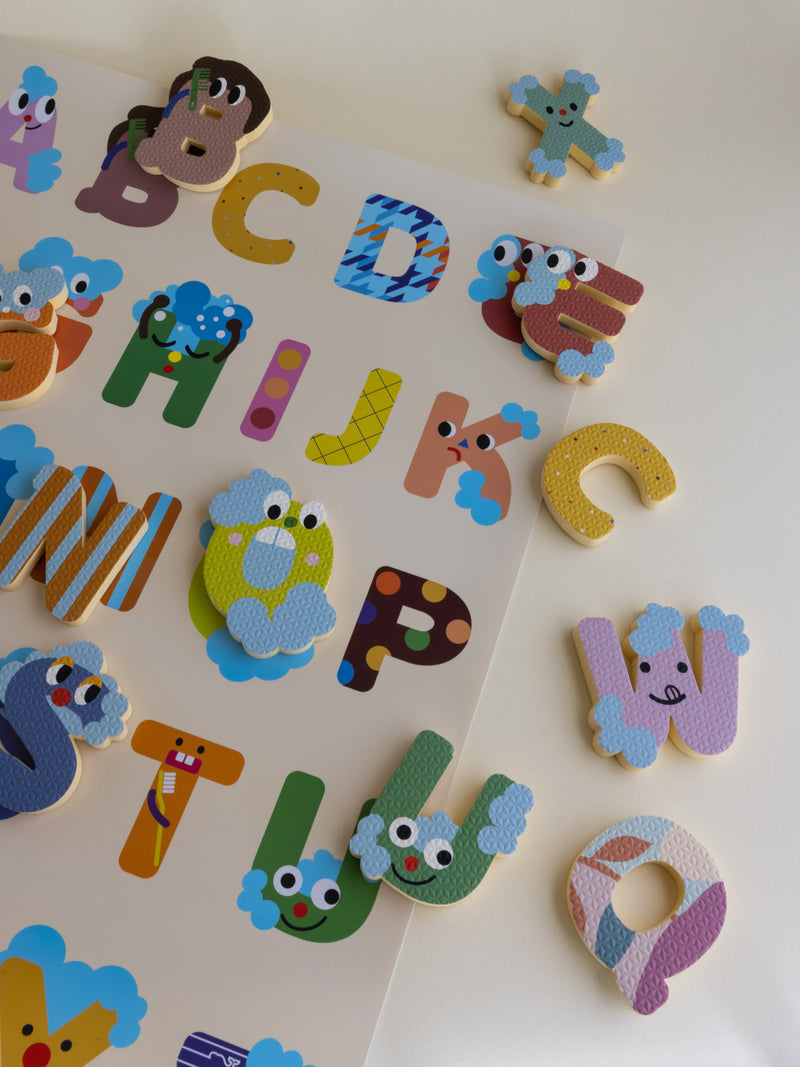 Alphabet Bath Stickers