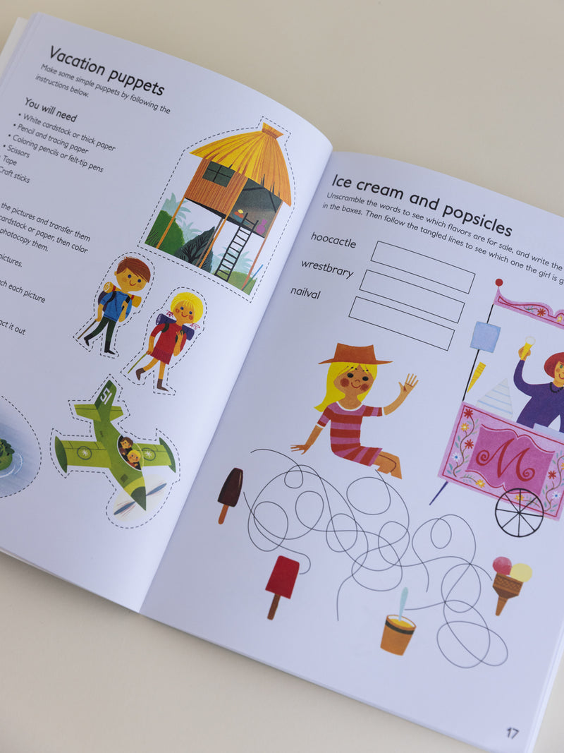 Vacation Activity Book