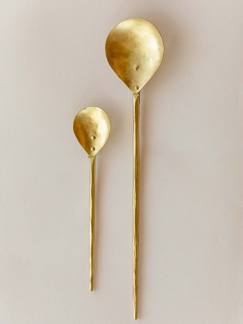 Forged Brass Stir Spoons