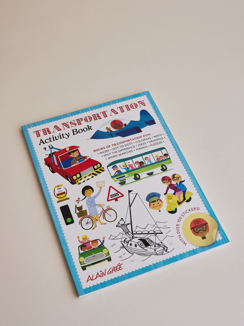 Transportation Activity Book