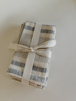 Woven Cotton Striped Napkin Set
