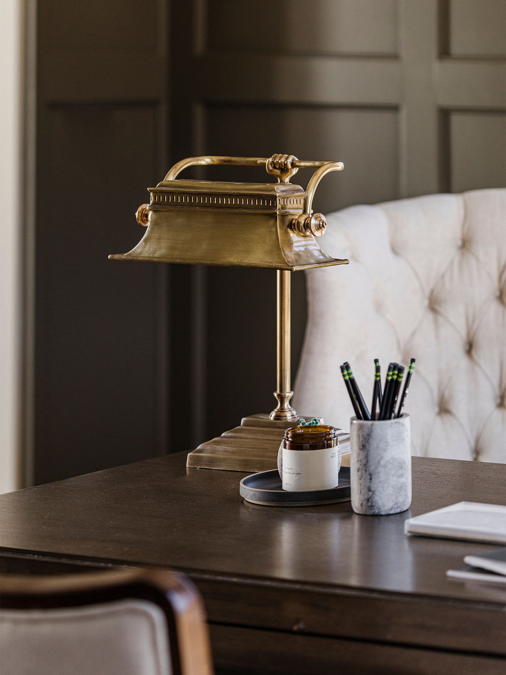 Clive Brass Desk Lamp – Market by Modern Nest