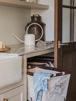 White Watering Can
