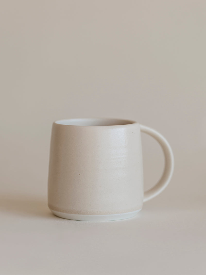 Beige Porcelain Mug