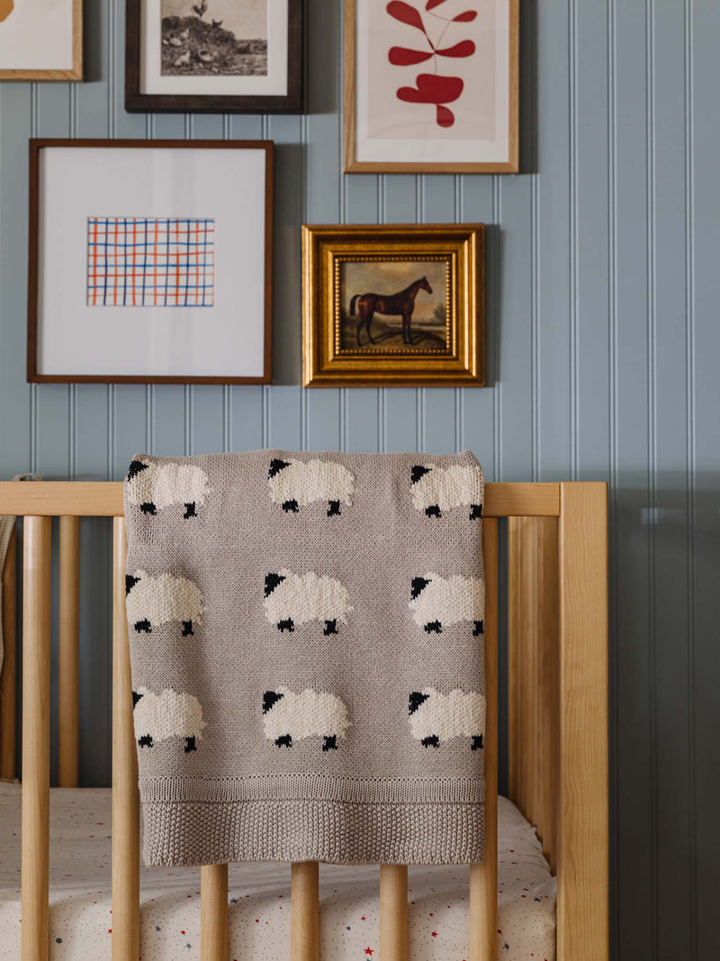 Baby Blanket with Sheep