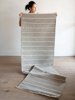 Warby Handwoven Rug - Light Grey