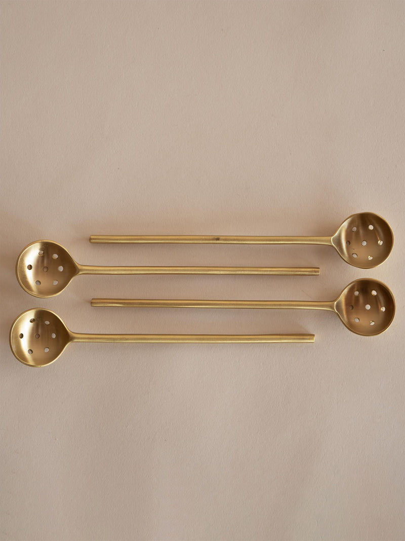 Brass Finish Stainless Steel Spoon